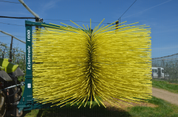 Eclairvale® modèle 1600 téléescopique - Outil d'éclaircissage mécanique des fruits, tige jaune