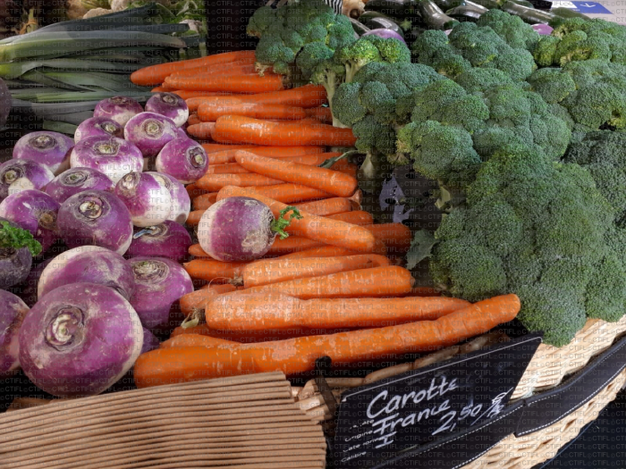 Rayon légumes : carotte, navet, brocoli